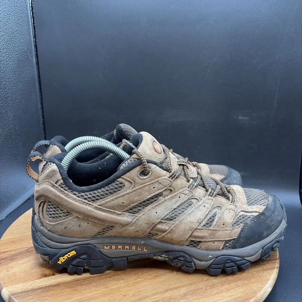 Merrell Moab 2 Vent Mens Size 9 M Hiking Shoes Brown Boots J06013